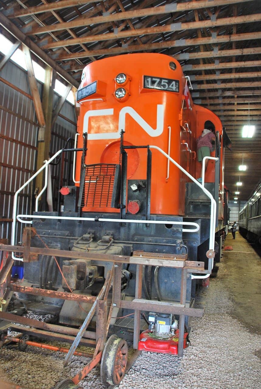 Interactive Model Train Display