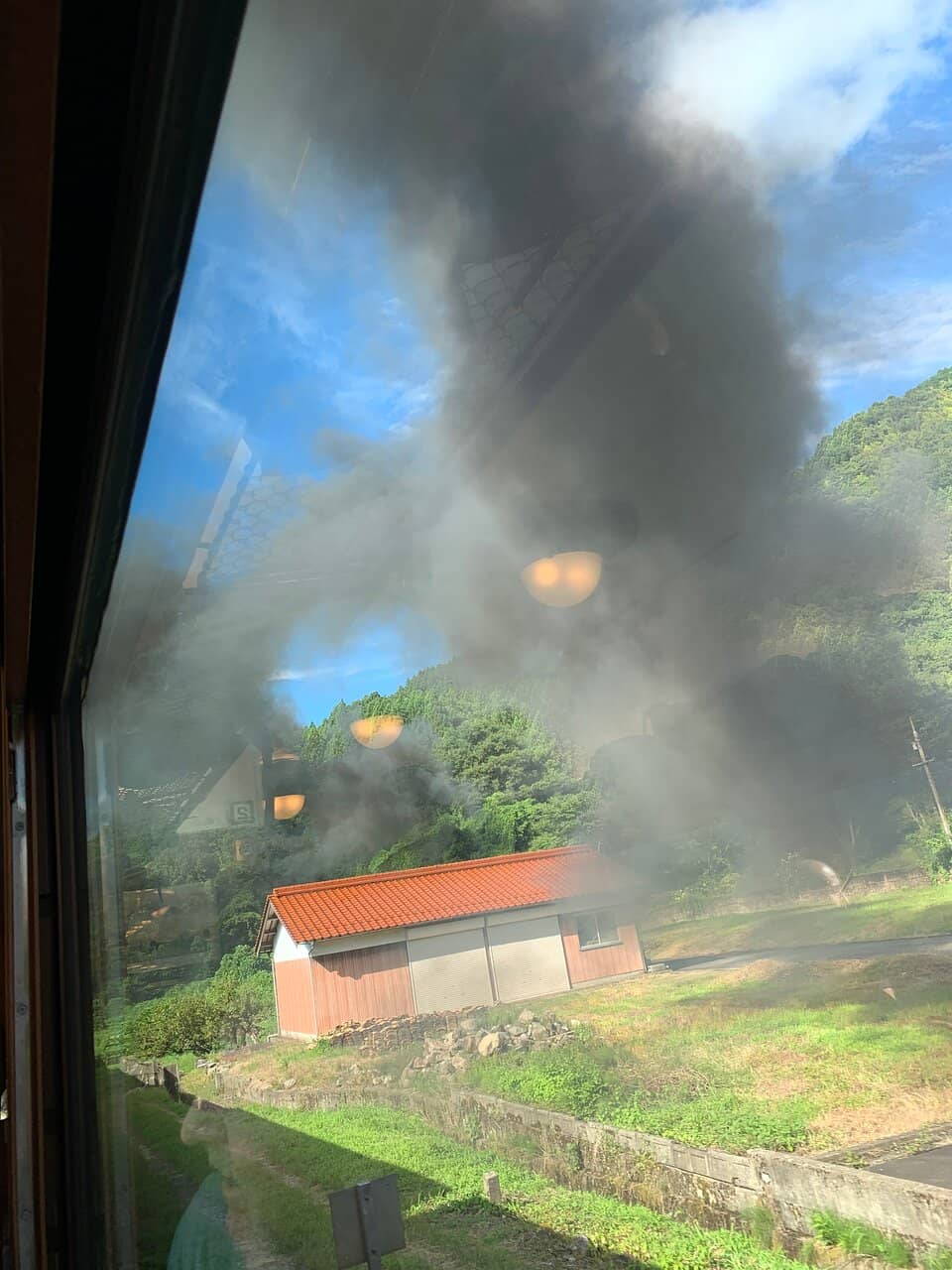 Tsuwano Station Arrival
