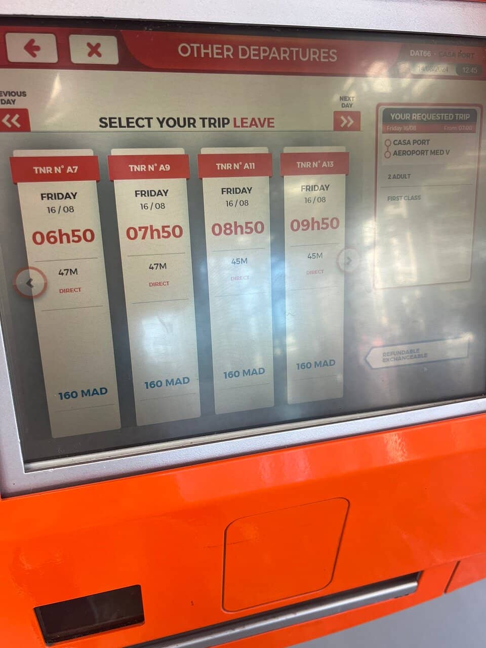 ONCF Station Facilities