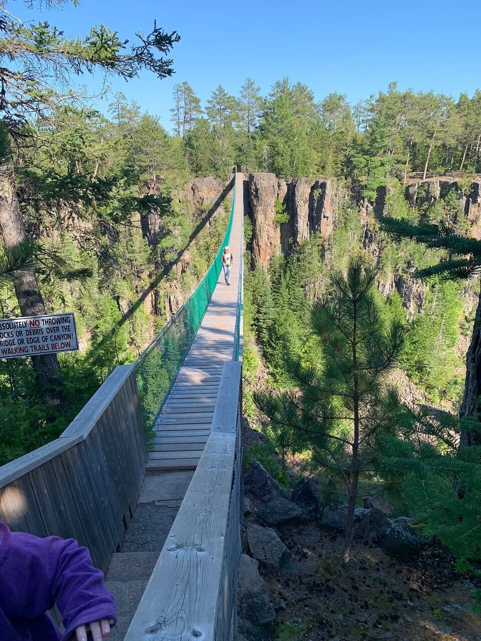 Canada's Longest Suspension Bridge
