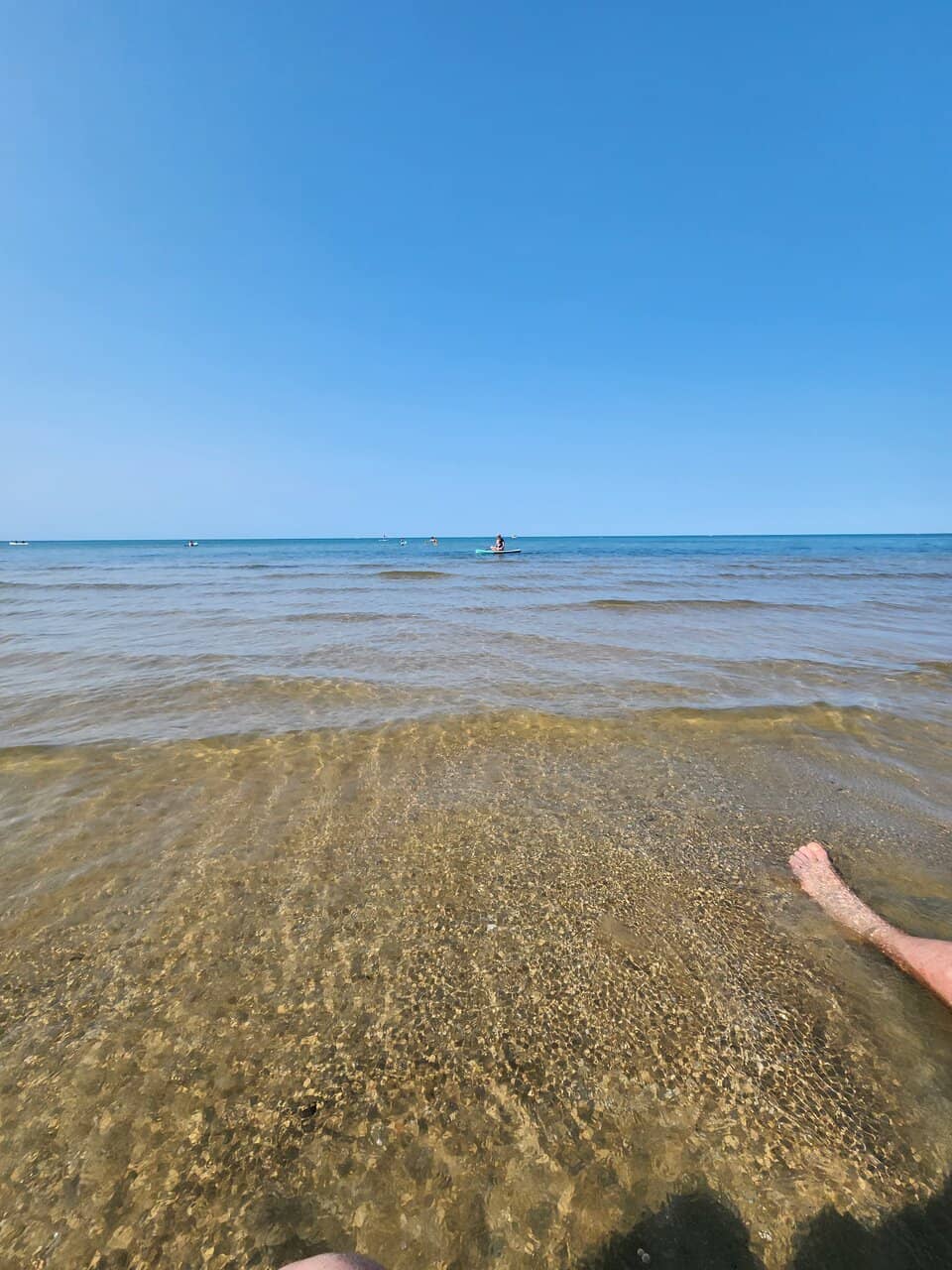 Tranquil Lake Huron Waters