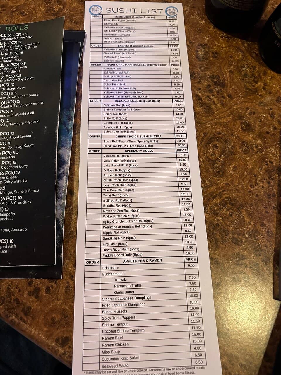 Beautifully Plated Sushi