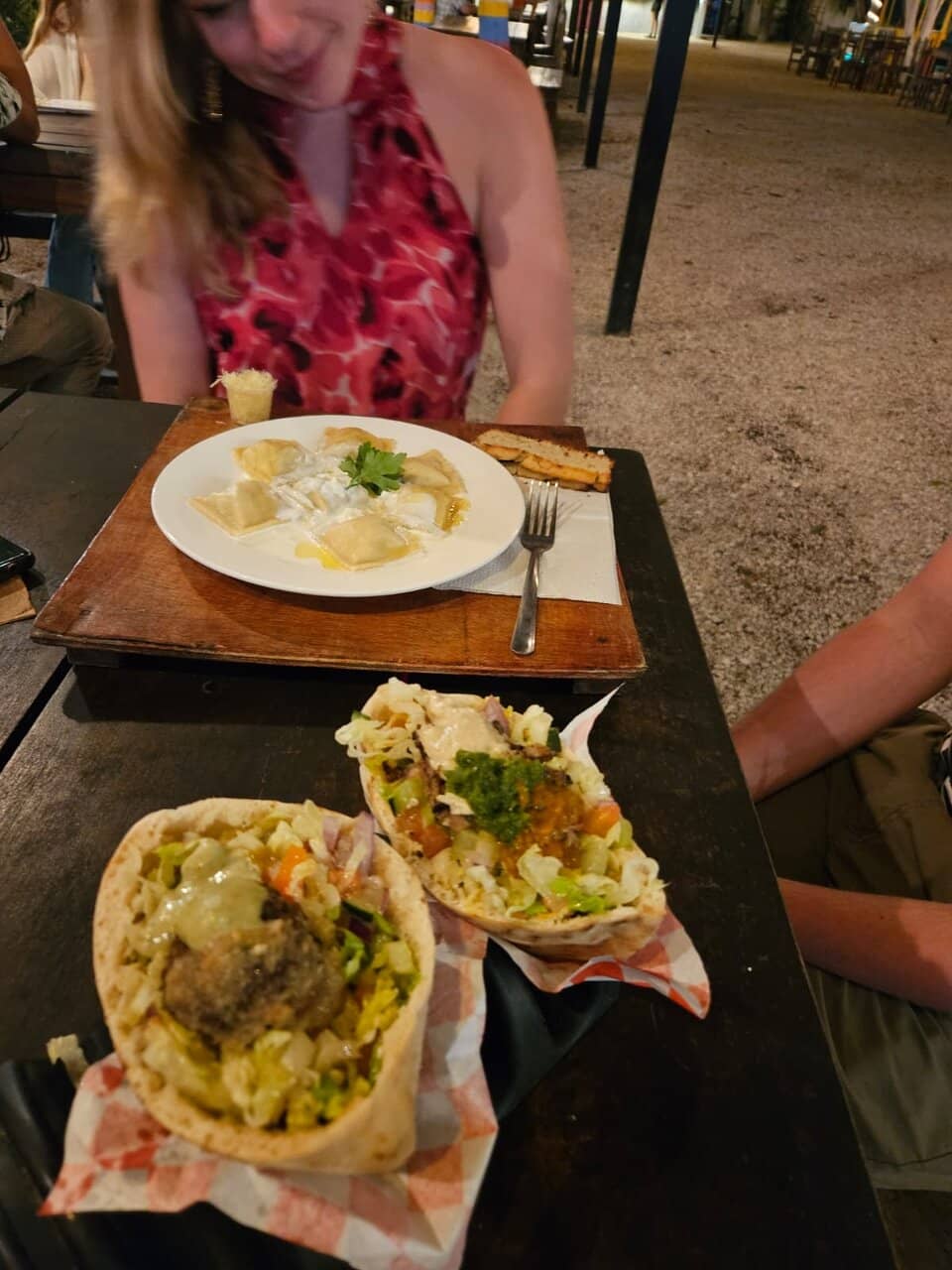 Diverse Food Truck Park