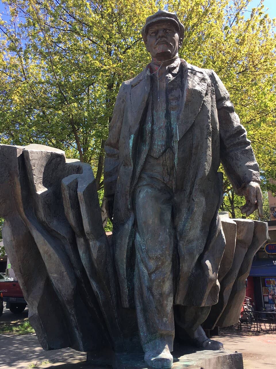 The Imposing Bronze Lenin