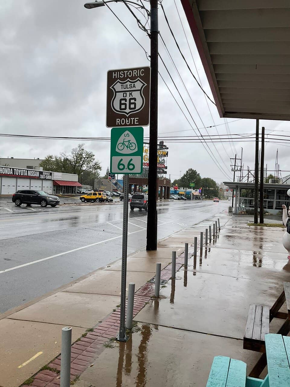 Route 66 State Flags