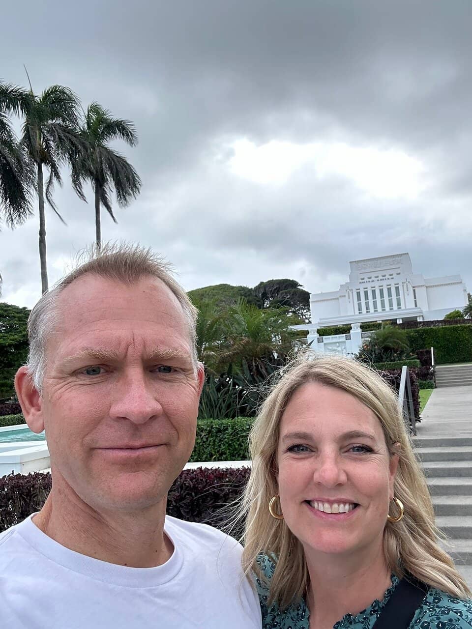 Laie Hawaii Temple Grounds