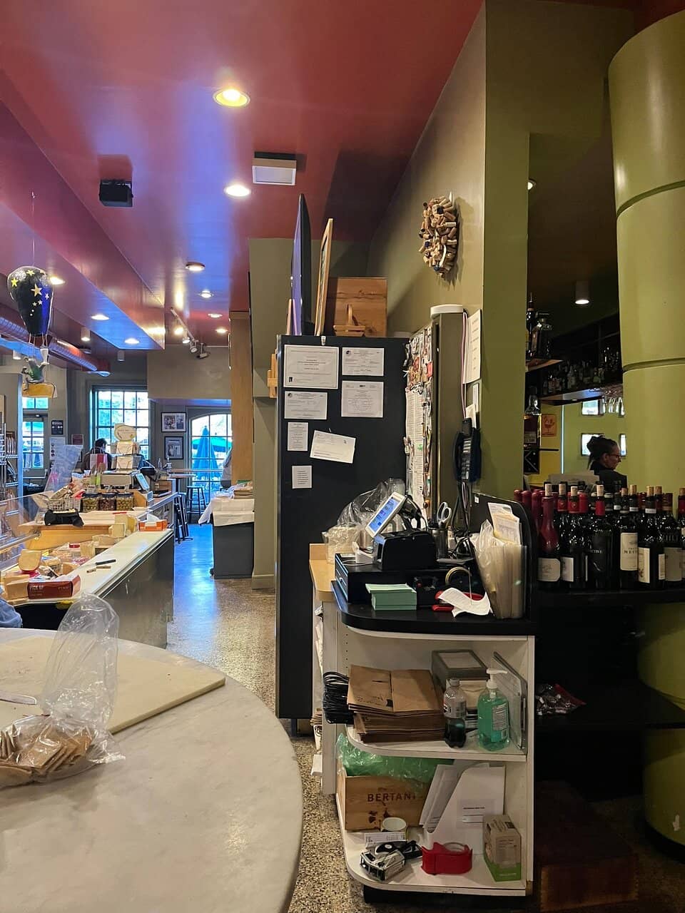 Extensive Cheese & Wine Selection