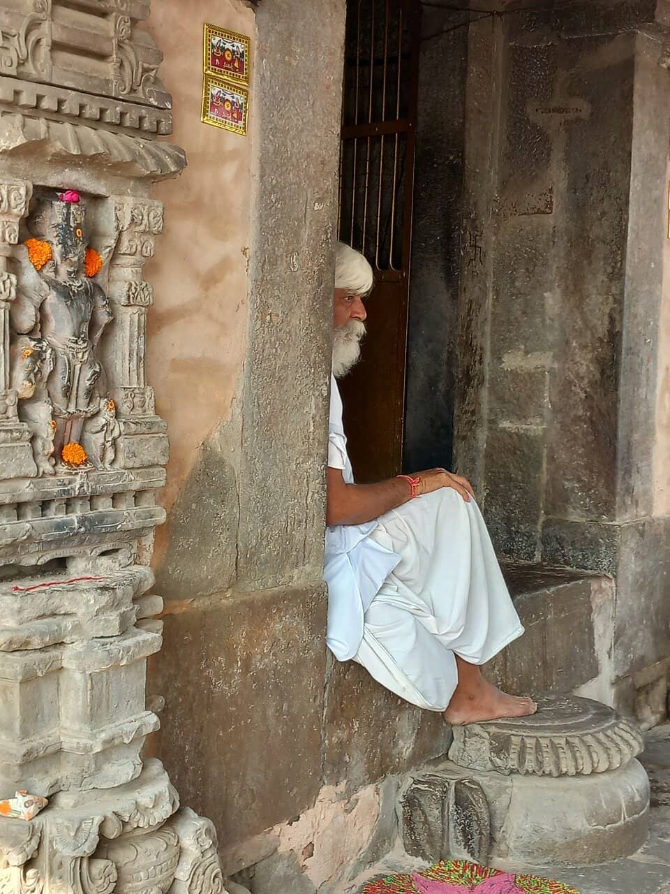 Goddess Harshat Mata Shrine