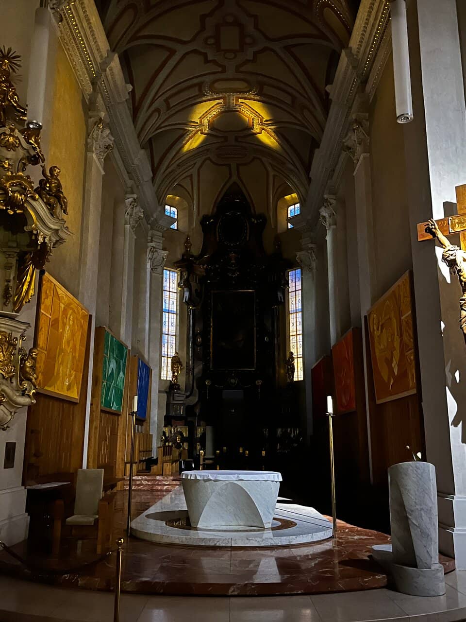 Triple Nave Interior