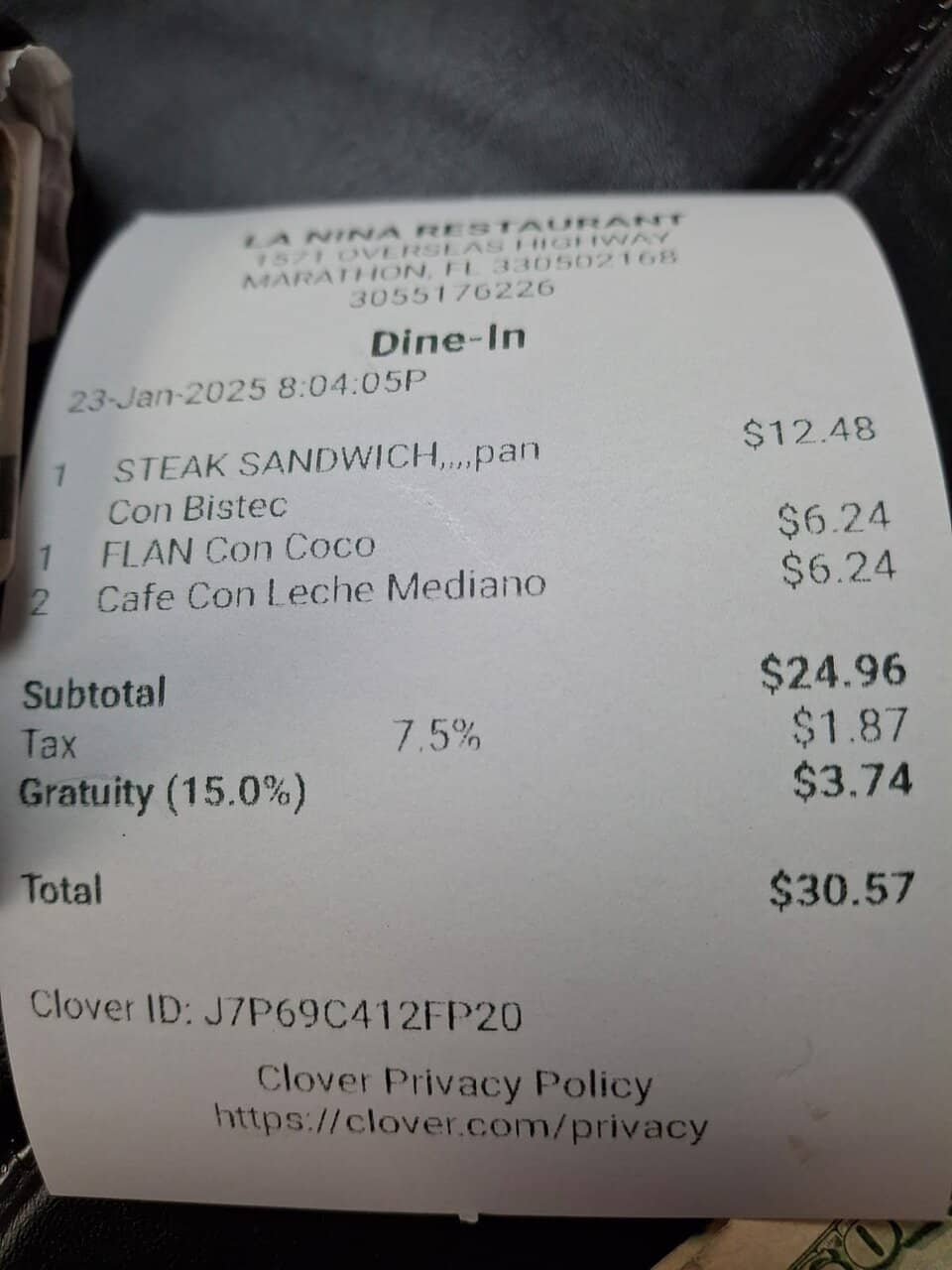 Generous Portions, Great Value