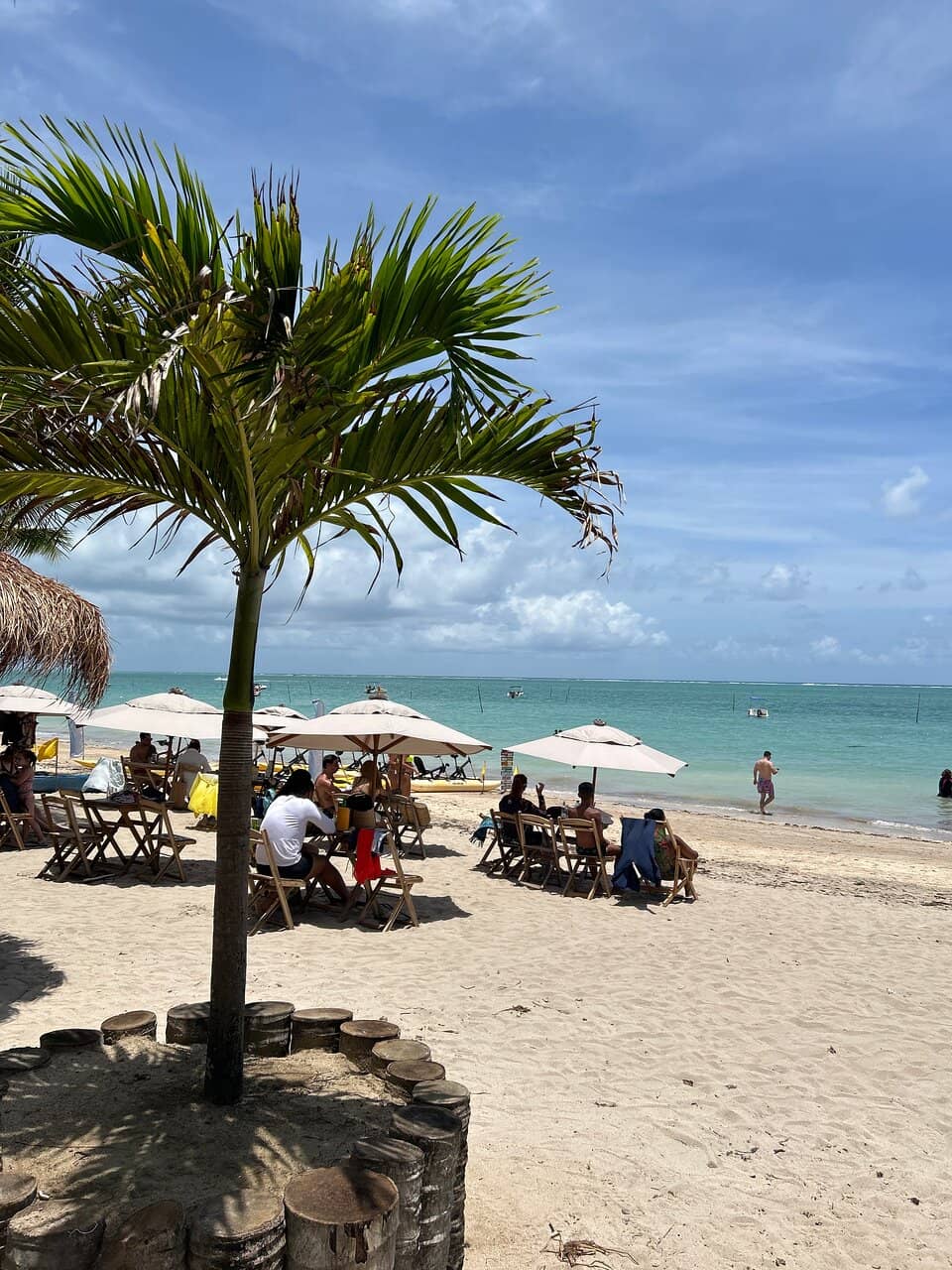 Vibrant Beach Club Atmosphere