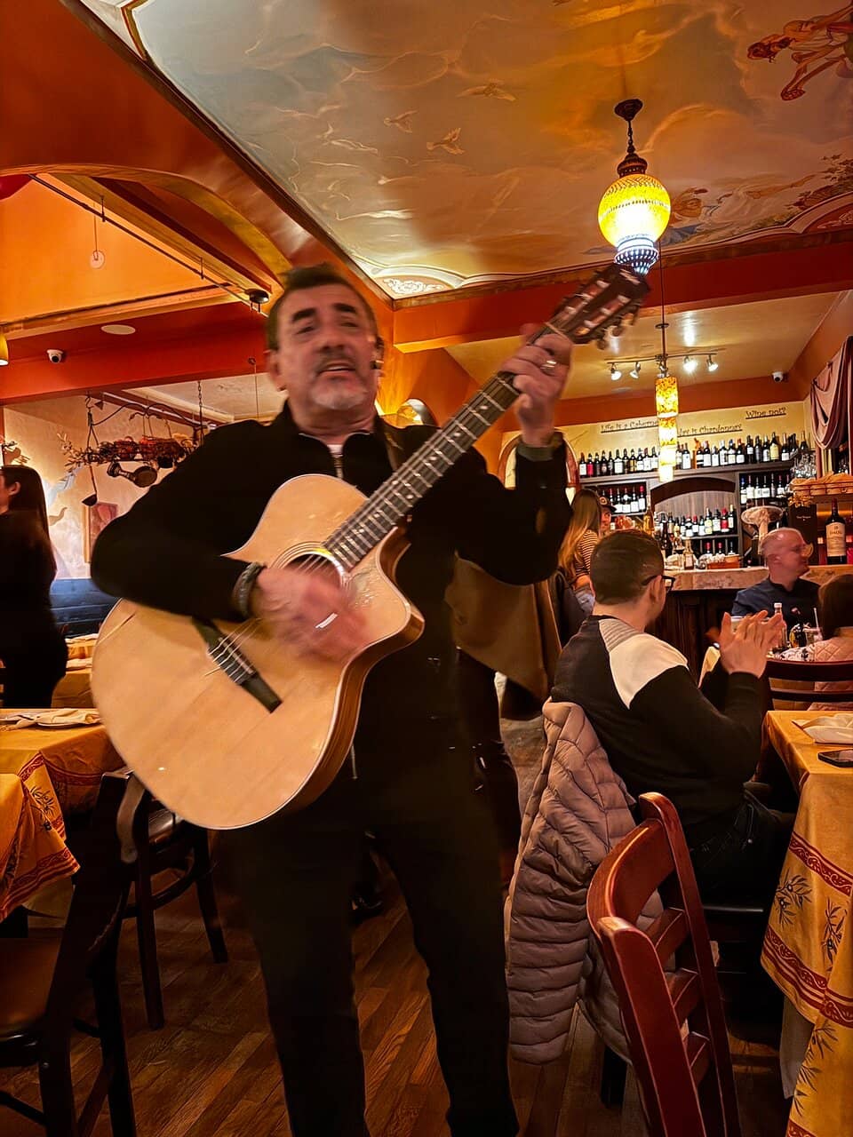 Flaming Cheese Presentation