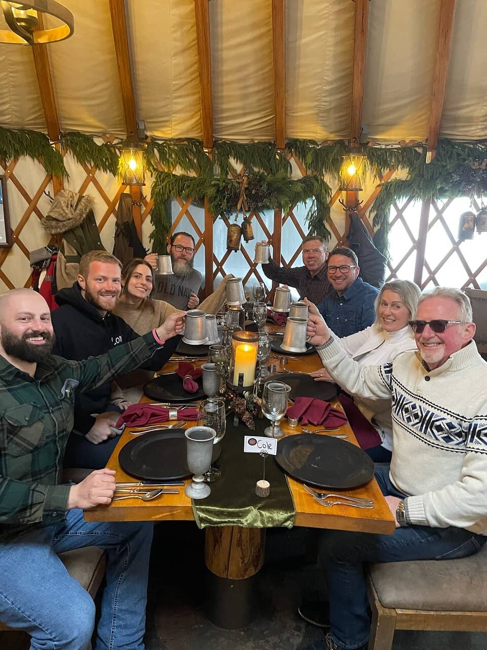 Nordic Fine Dining in a Yurt