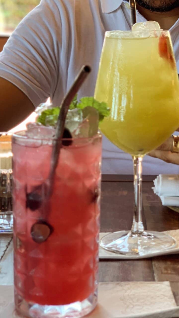 Beachfront Terrace Cocktails