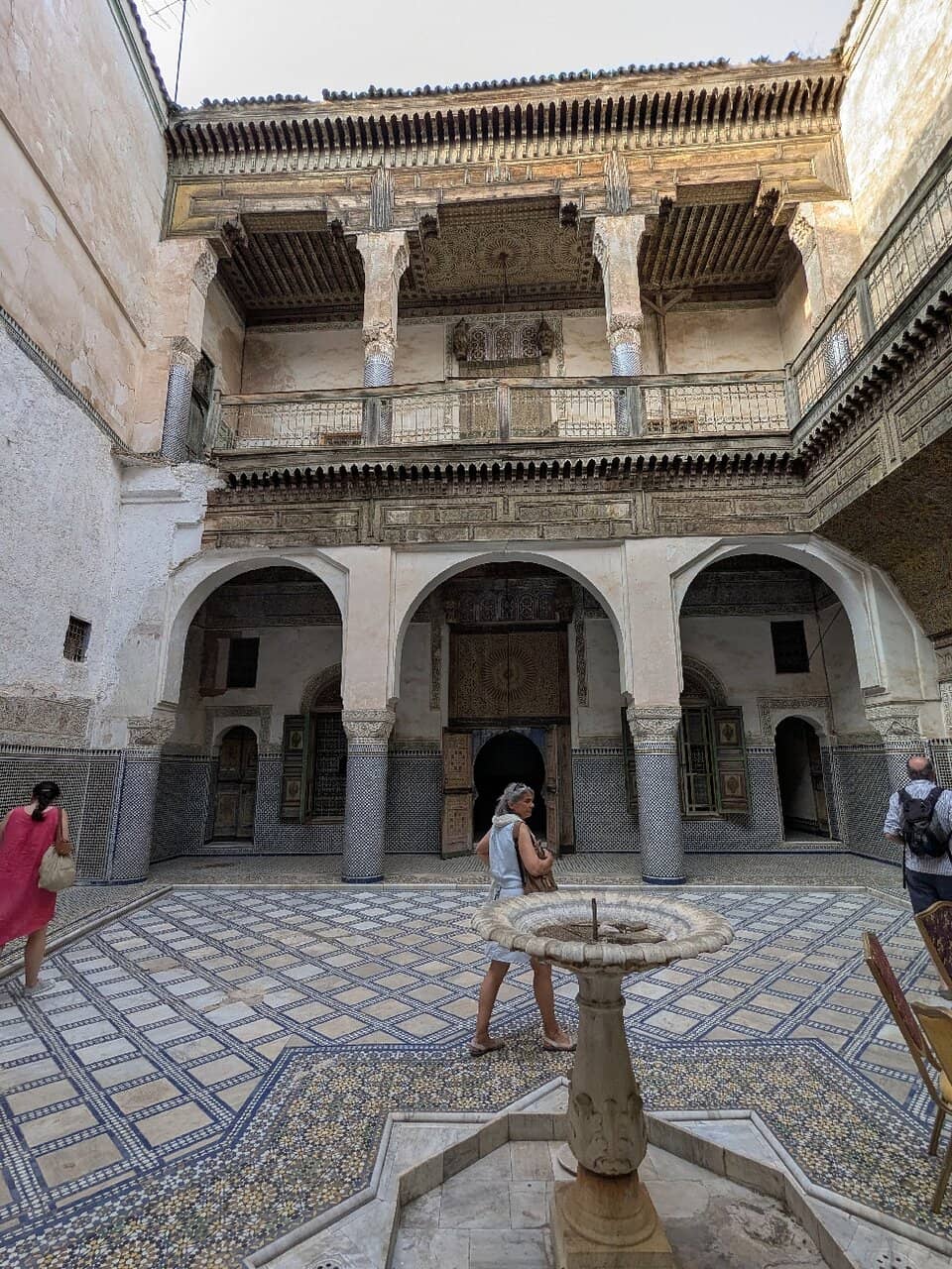 Intricate Tilework and Architecture