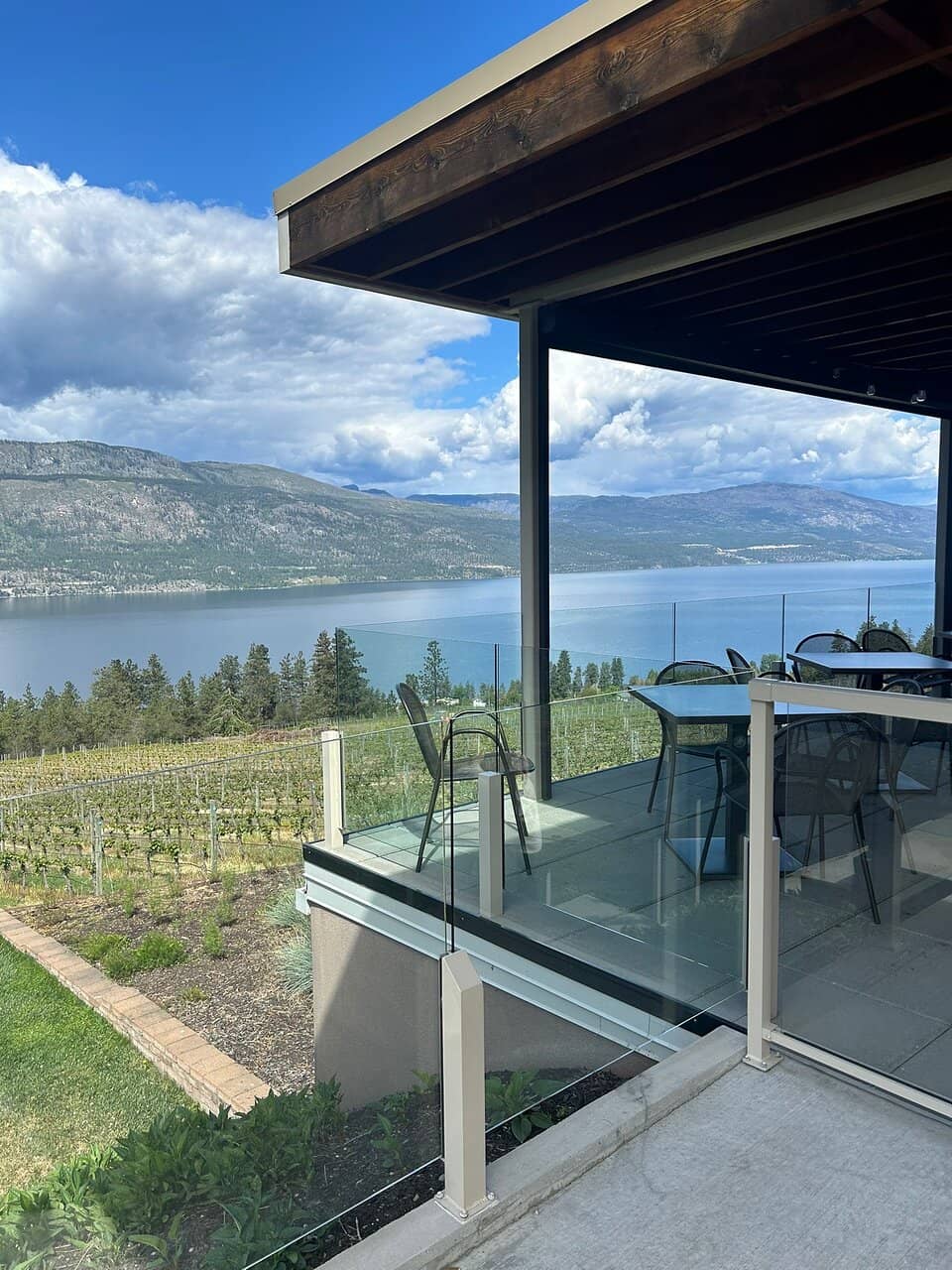 Vineyard & Lake Views