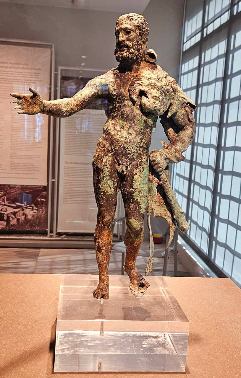 Gorgon Medusa Pediment