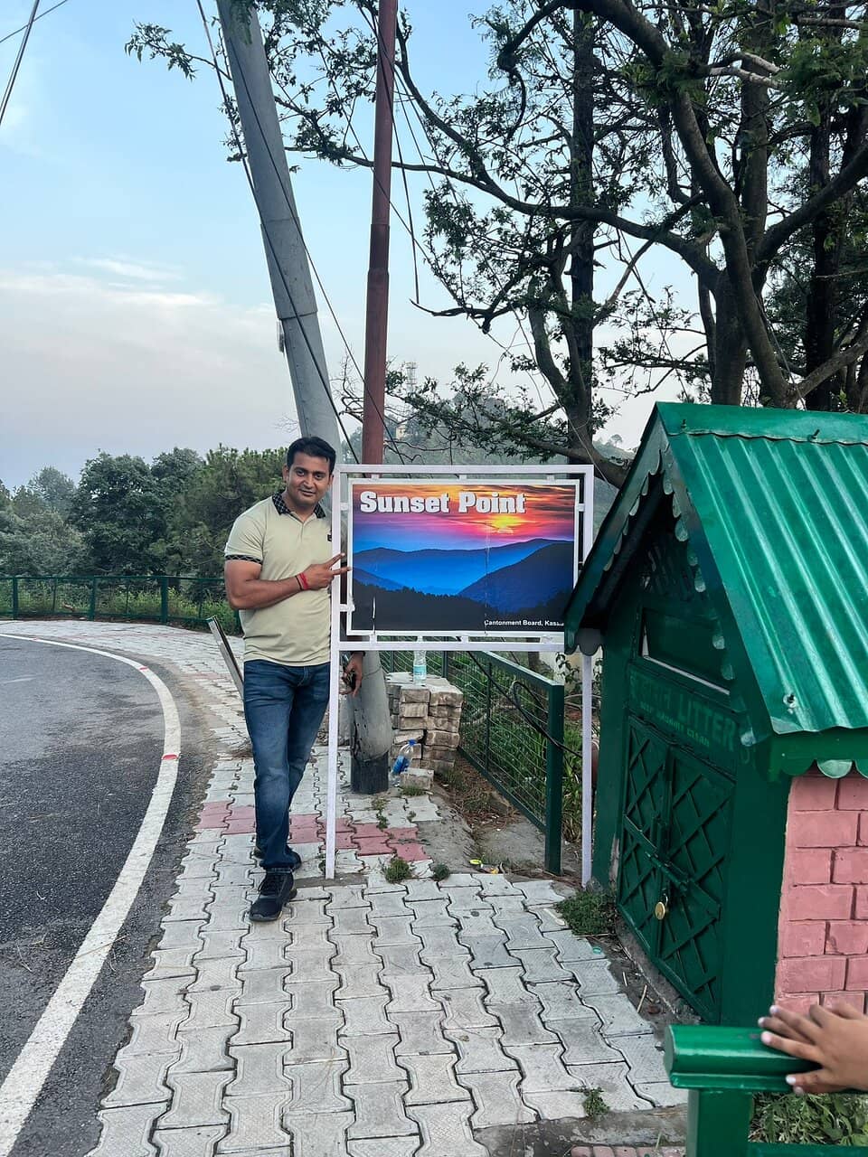 Tranquil Walk to the Point