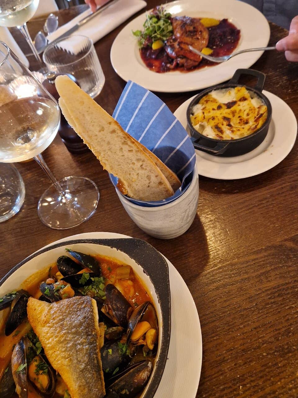 Mussels and Steak Frites