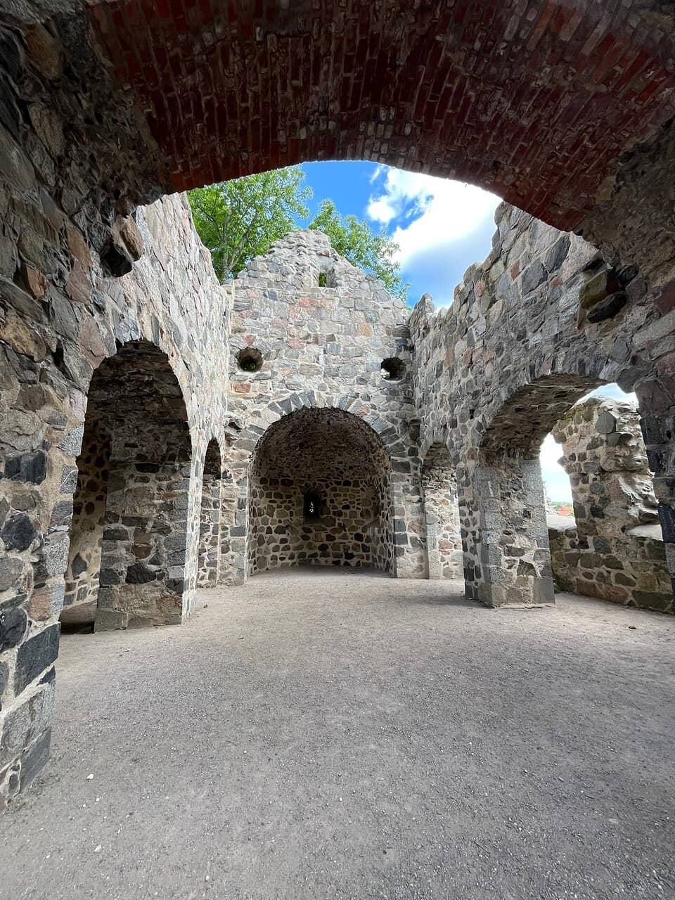 Tranquil Cemetery Setting