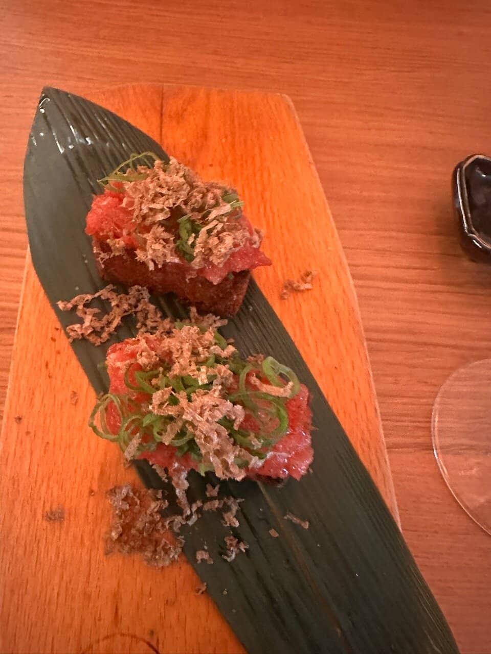Tuna Tartare on Crispy Bread