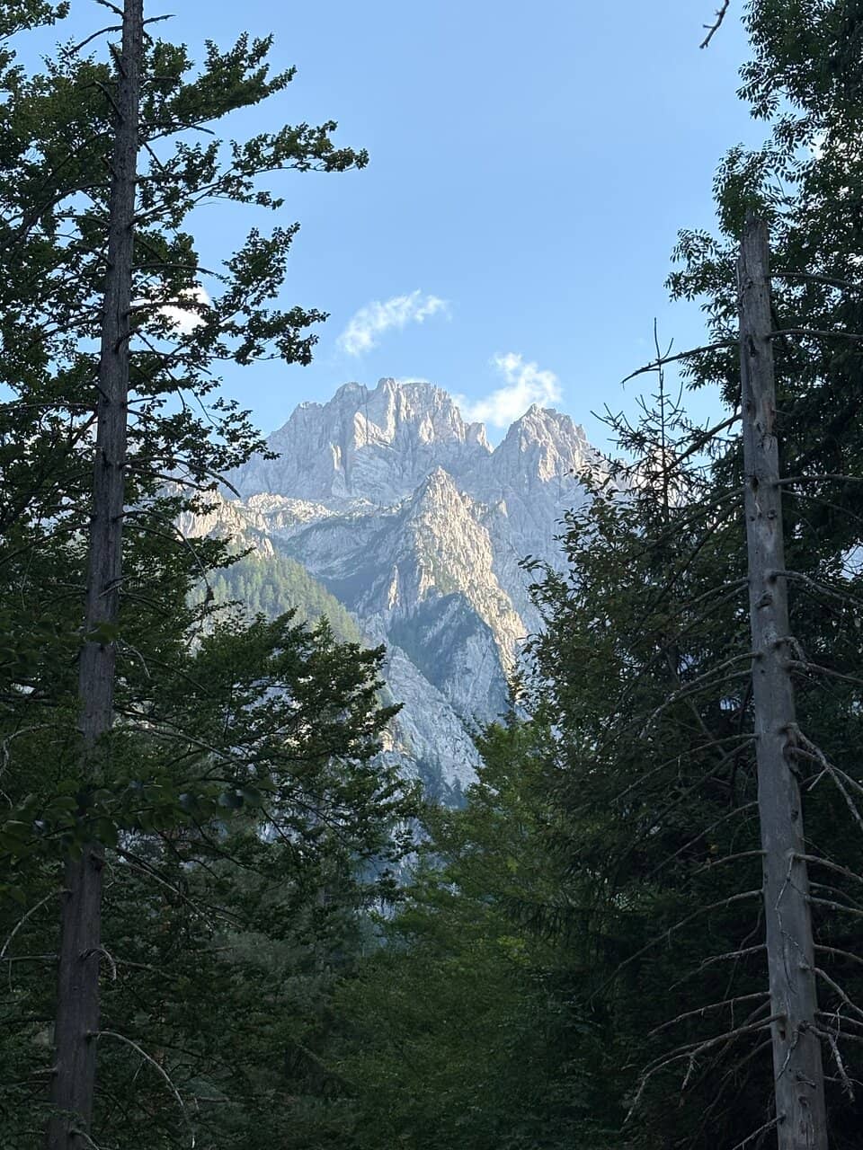 Upper Martuljek Waterfall