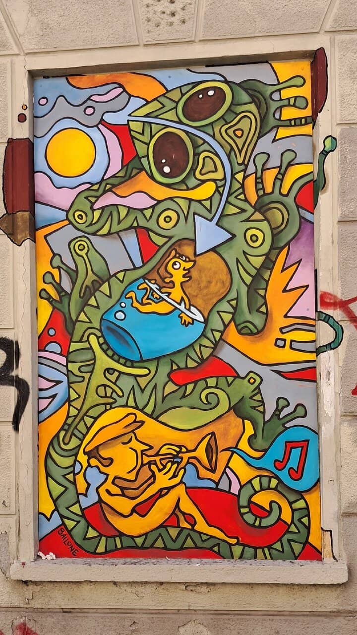 Graffiti-Adorned Streets