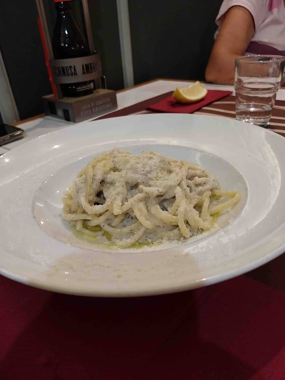 Tonnarelli Cacio e Pepe