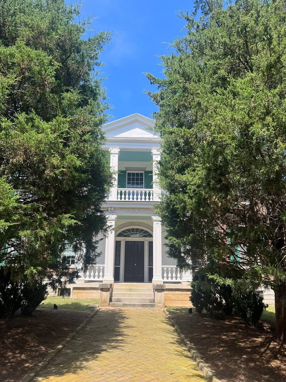 The Grounds and Osage Orange Tree