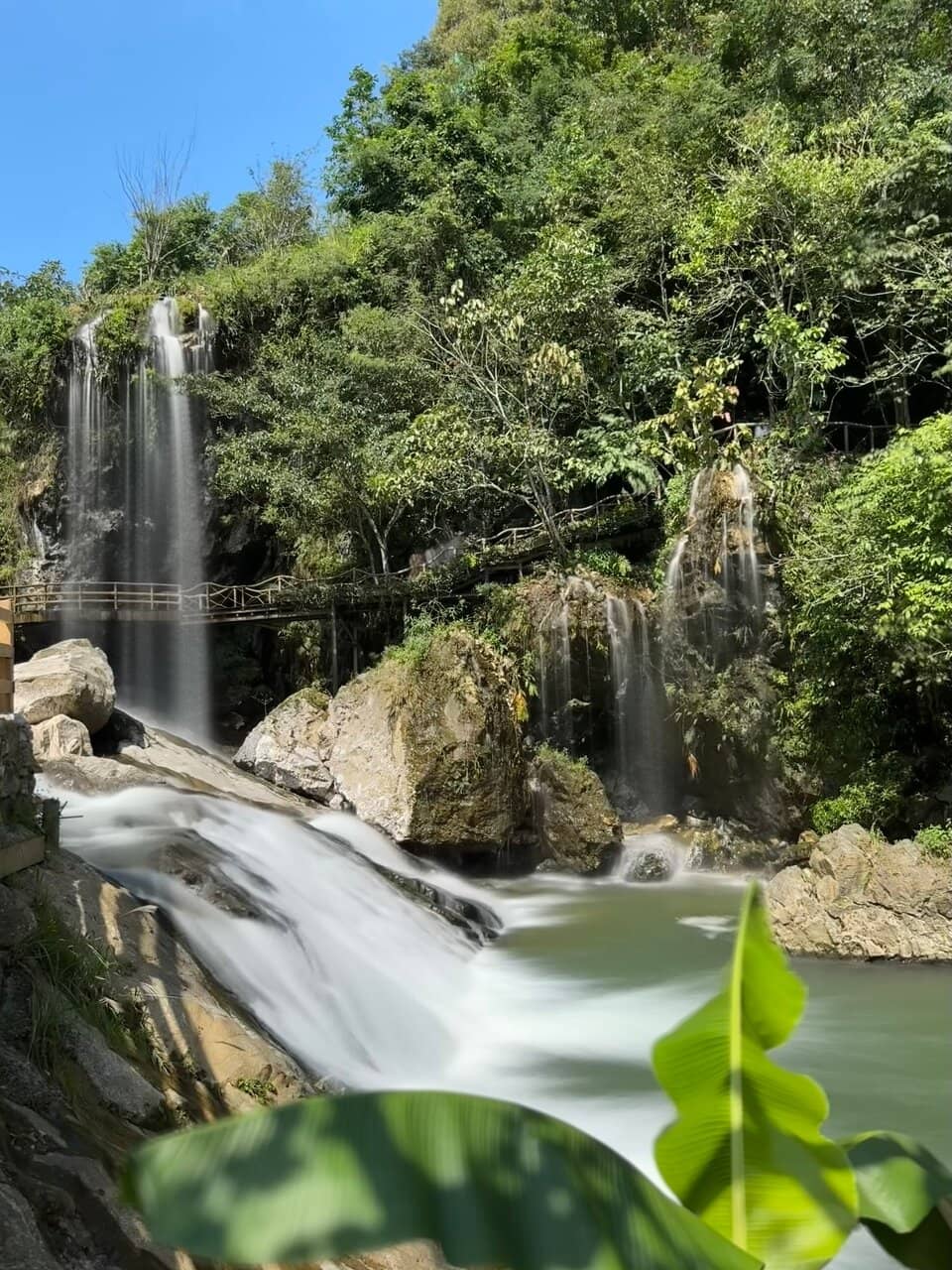 Cascading Waterfalls
