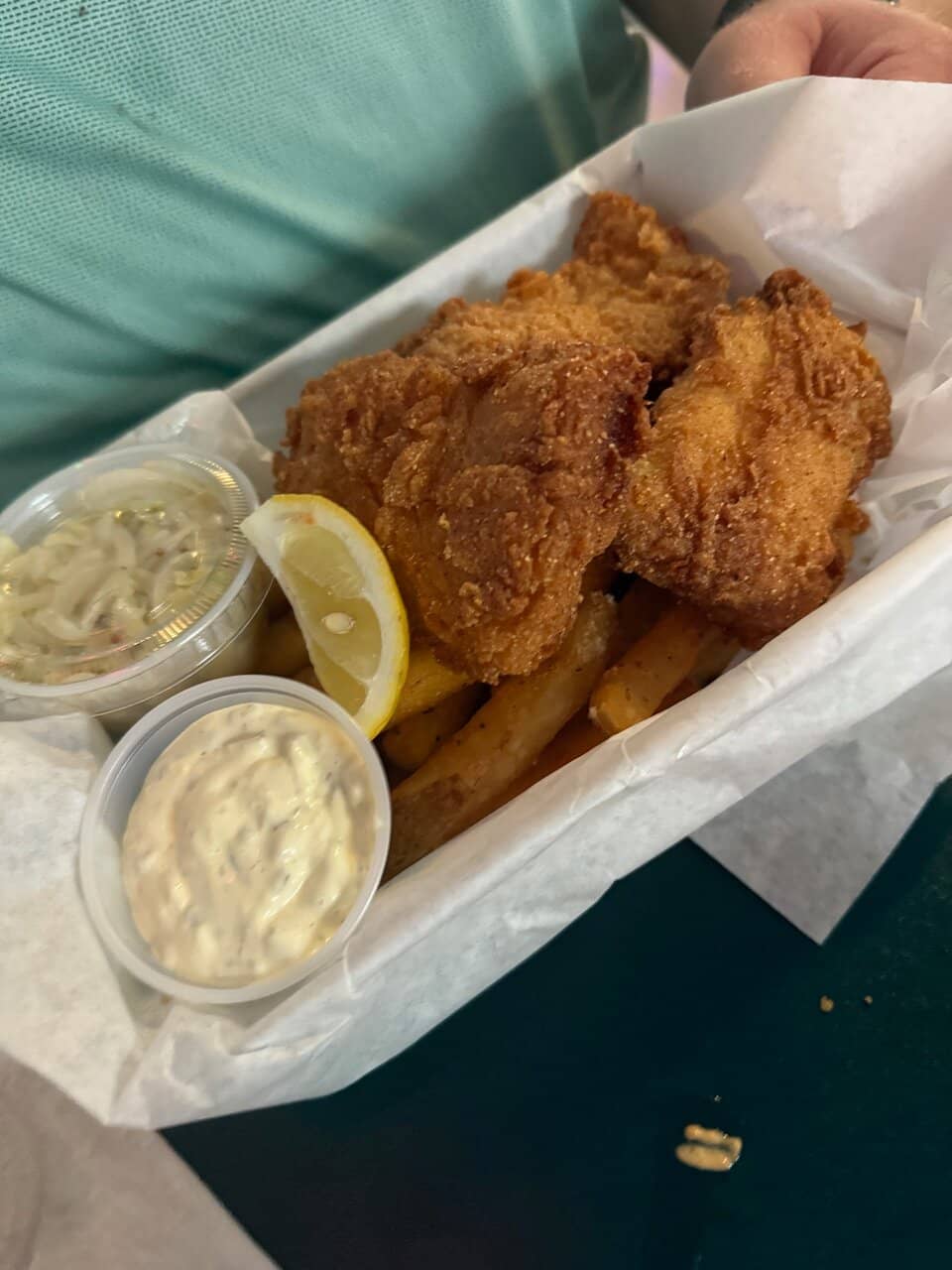 Unique Seafood Fry Bread