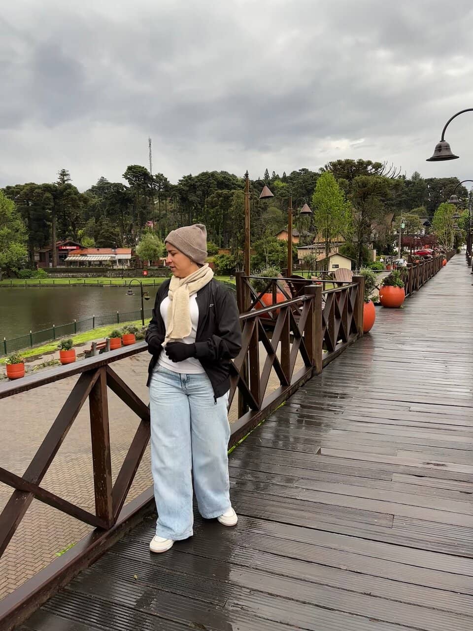 Tranquil Lakeside Stroll