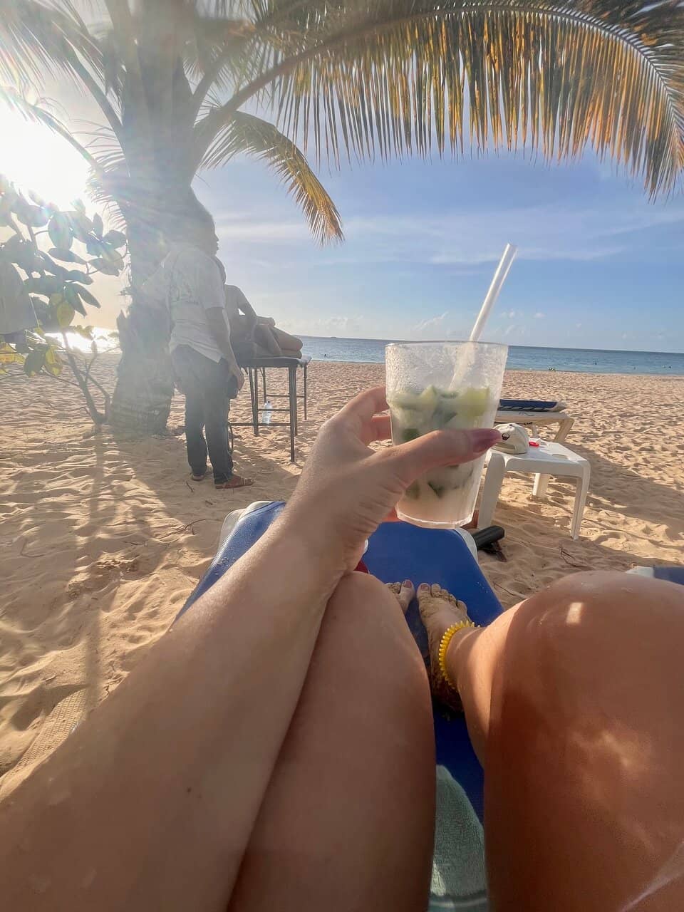 Beachfront Dining & Relaxation