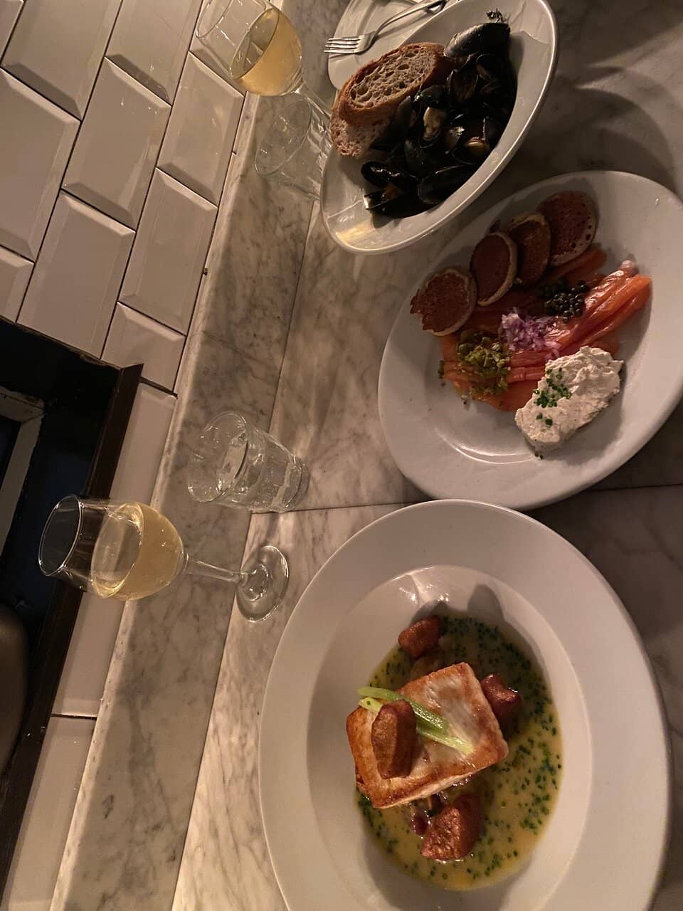 Extensive Seafood Menu