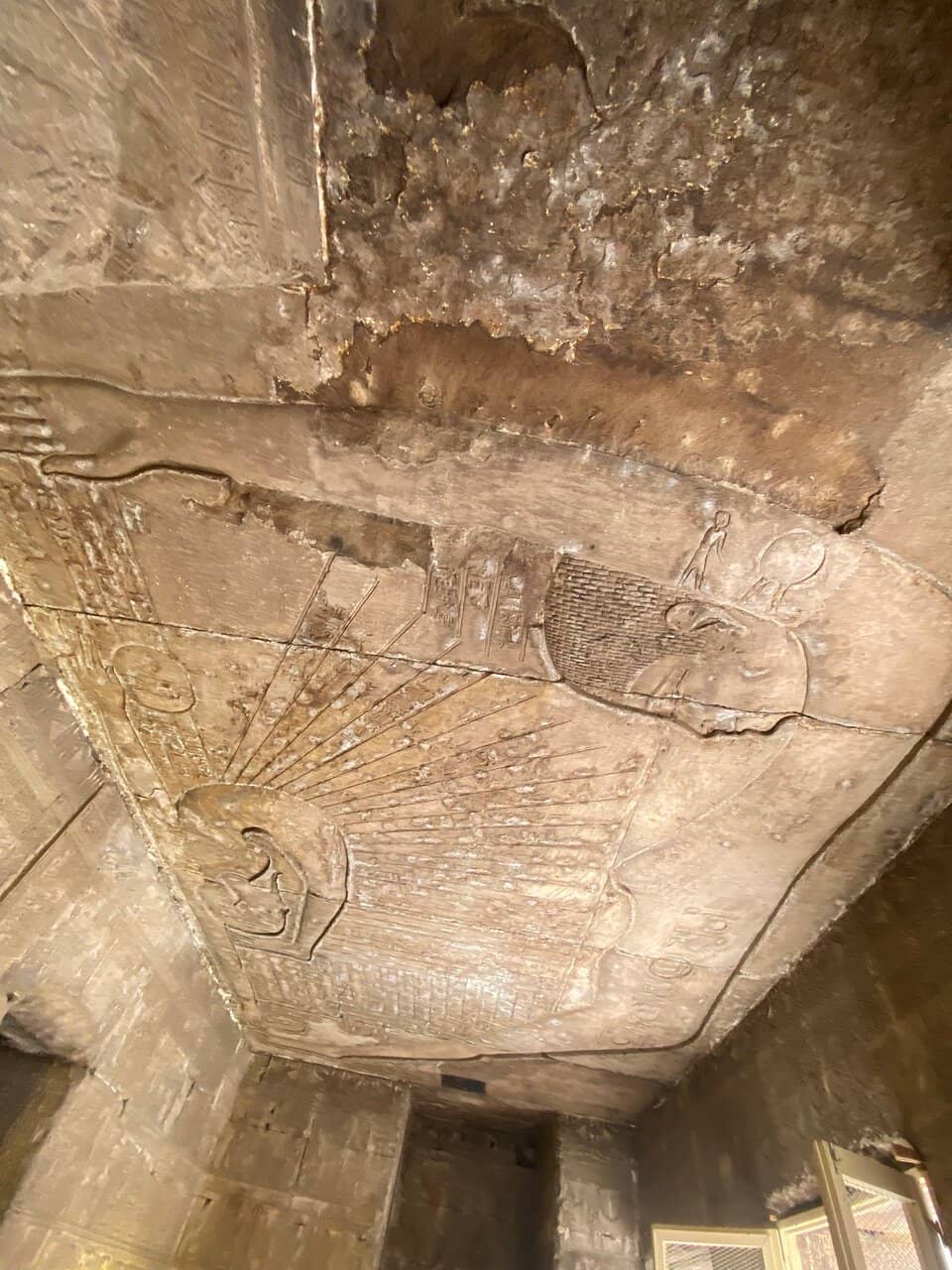 Temple of Hathor Ceiling