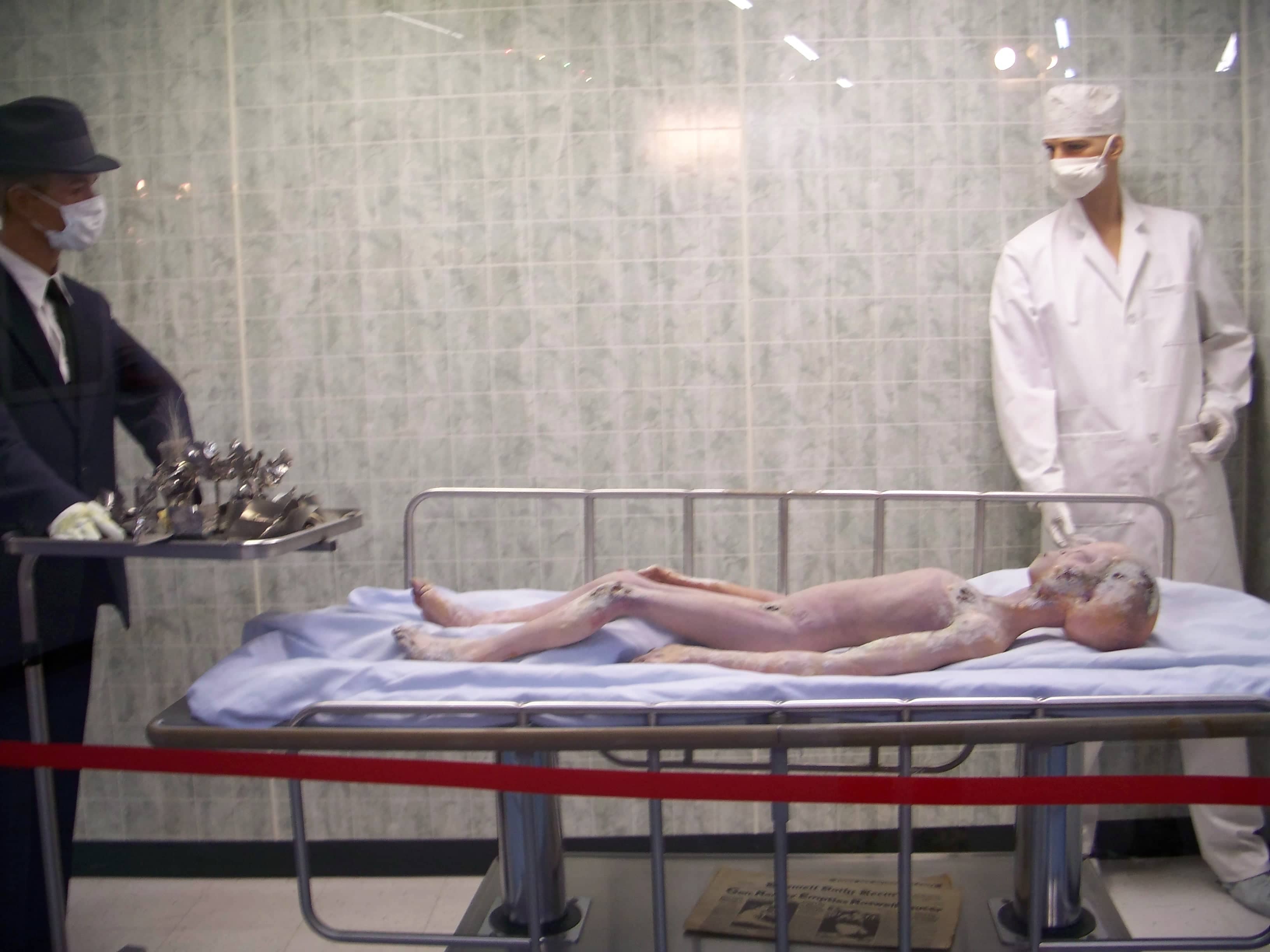 UFO-Themed Town Exploration