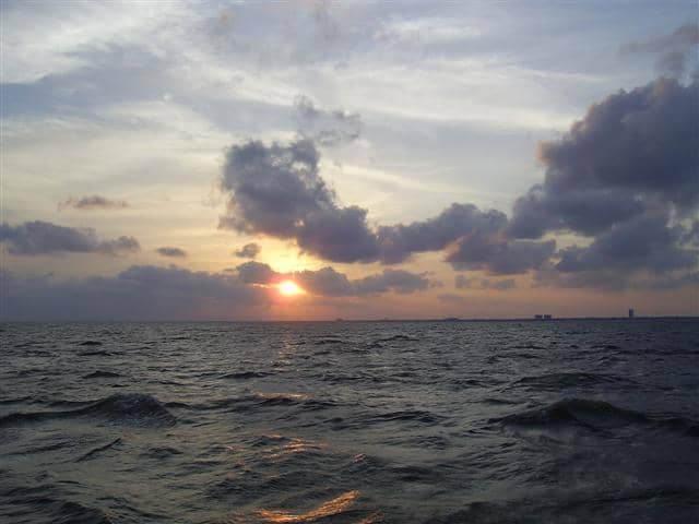 Grand Staircase and Waterfront Views