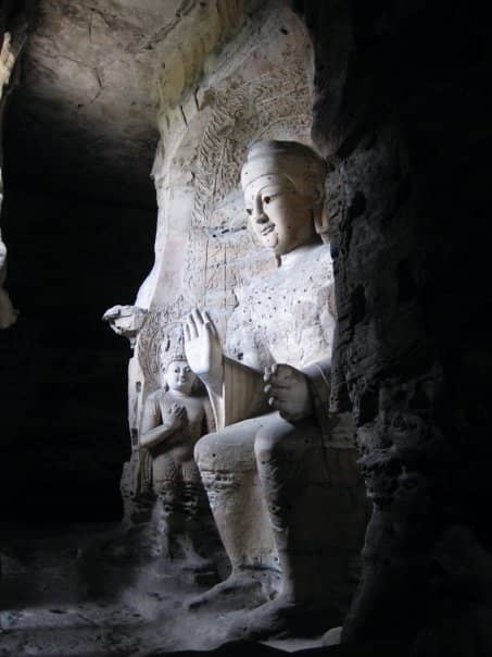 The Giant Buddha of Cave 20