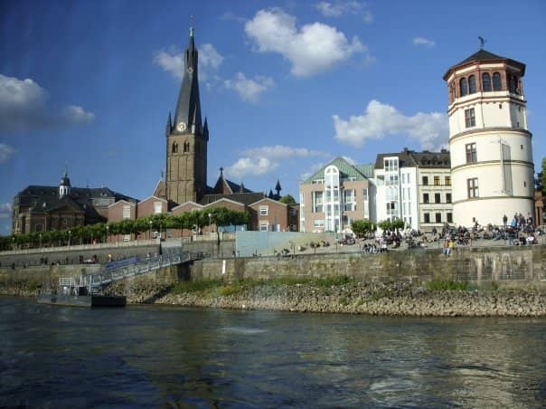 Sunset Views Over the Rhine
