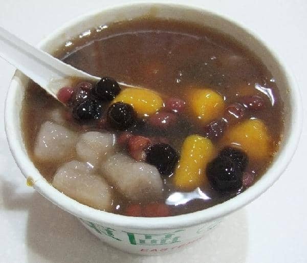 Grass Jelly Dessert