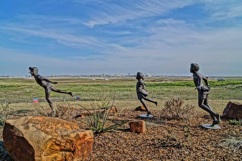 Tribute to Airport Founders