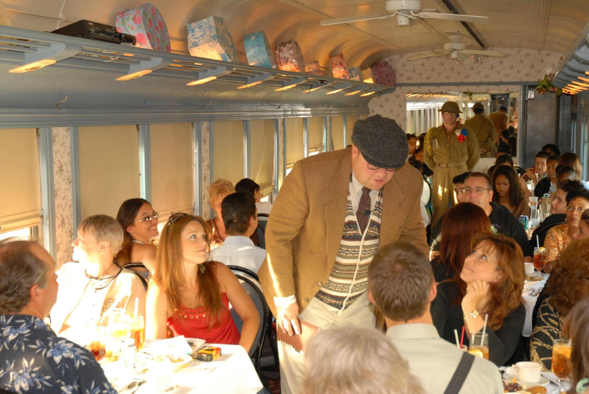 Vintage Train Ambiance