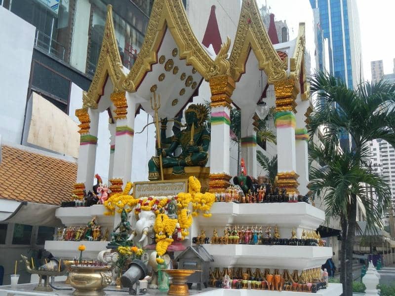 The Four-Faced Brahma Statue