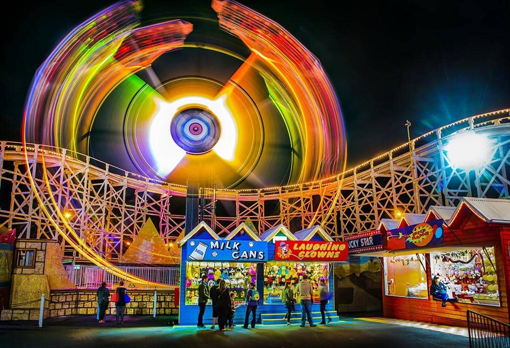 The Iconic Clown Face Entrance