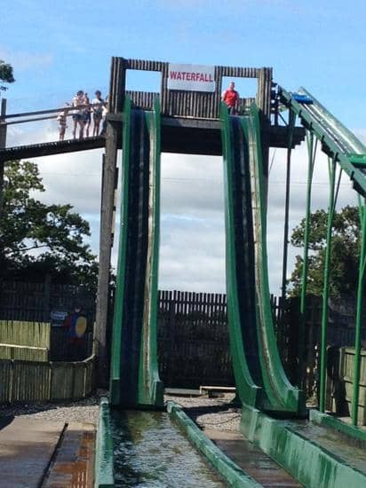 The Famous Waterfall Slide