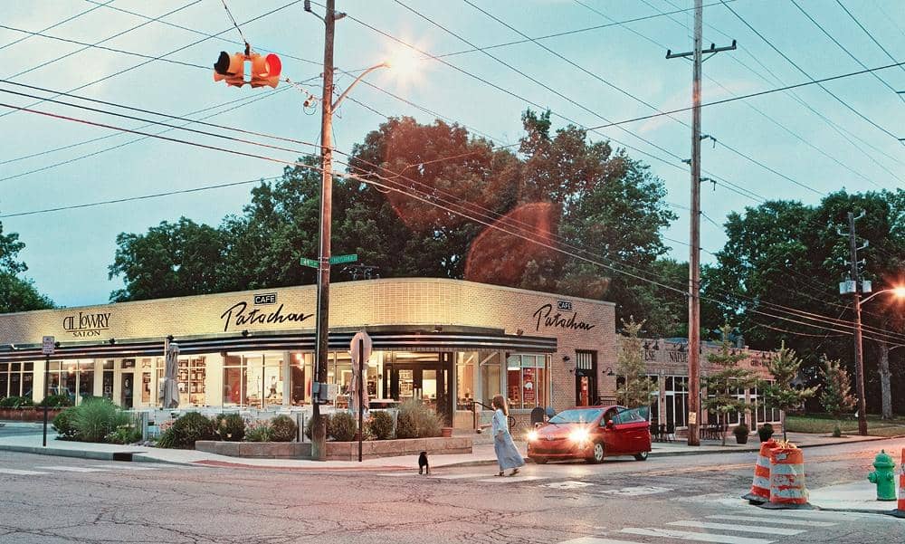 Vibrant Cafe Atmosphere