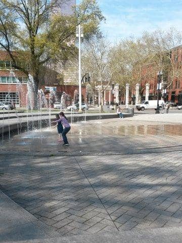 Historic Bronze Fountain