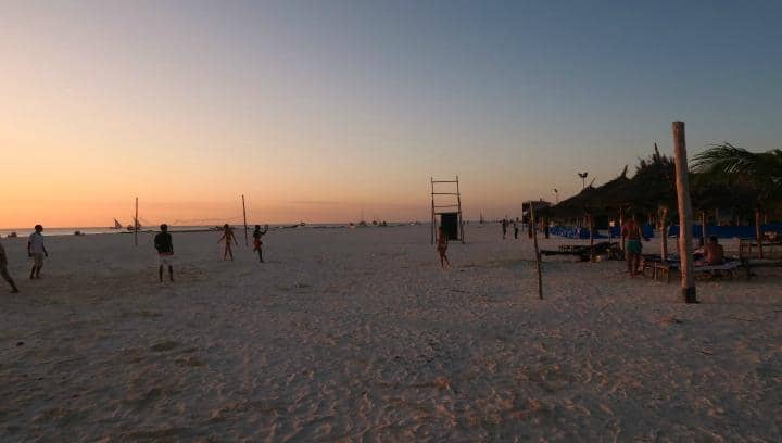 Vibrant Beach Atmosphere