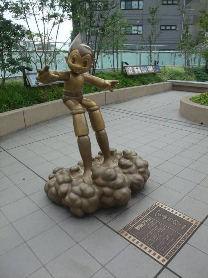 Anime-Themed Station Entrance