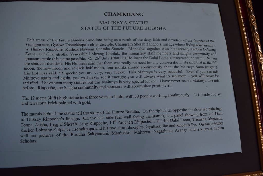 Maitreya Buddha Statue